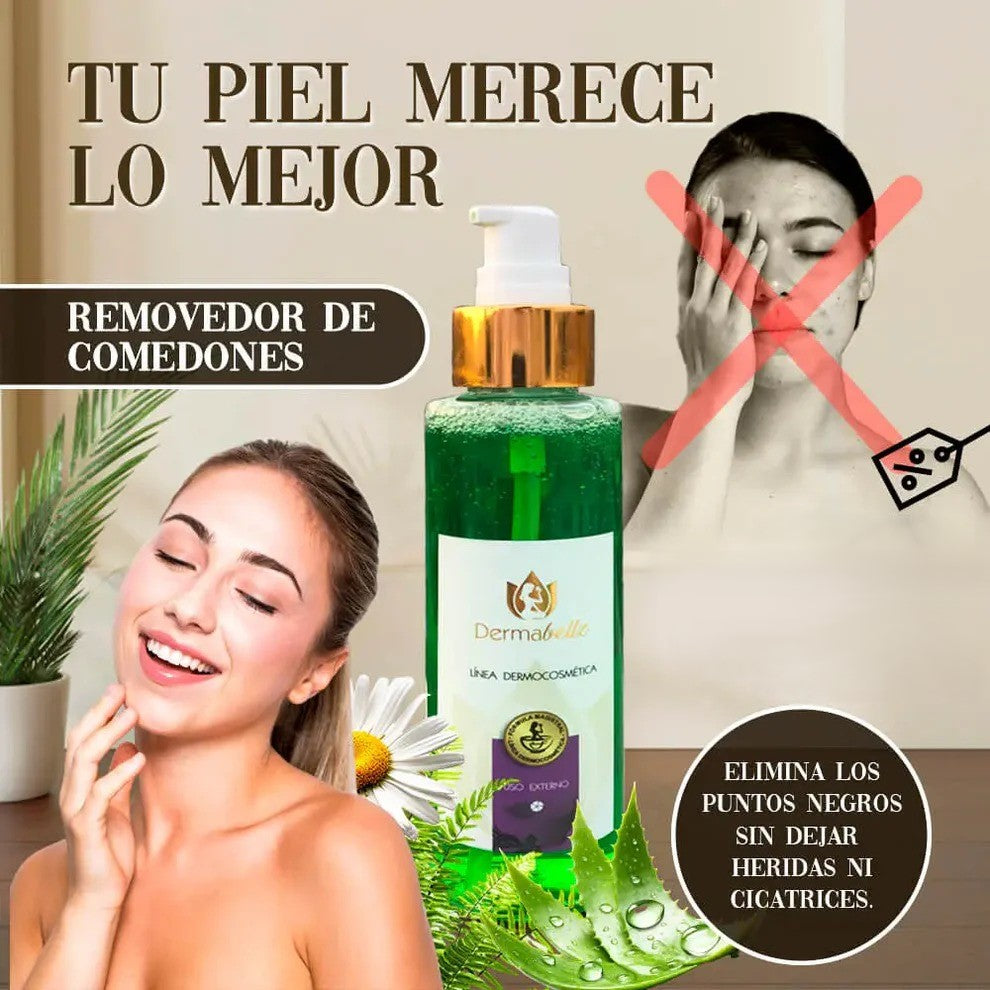 REMOVEDOR DE PUNTOS NEGROS Y ACNE - Validado al 100% - FRASCO GRANDE ( 120 ml)