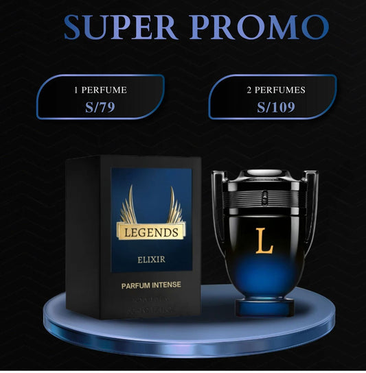 LEGENDS ELIXIR ™ - PERFUME CON FEROMONAS