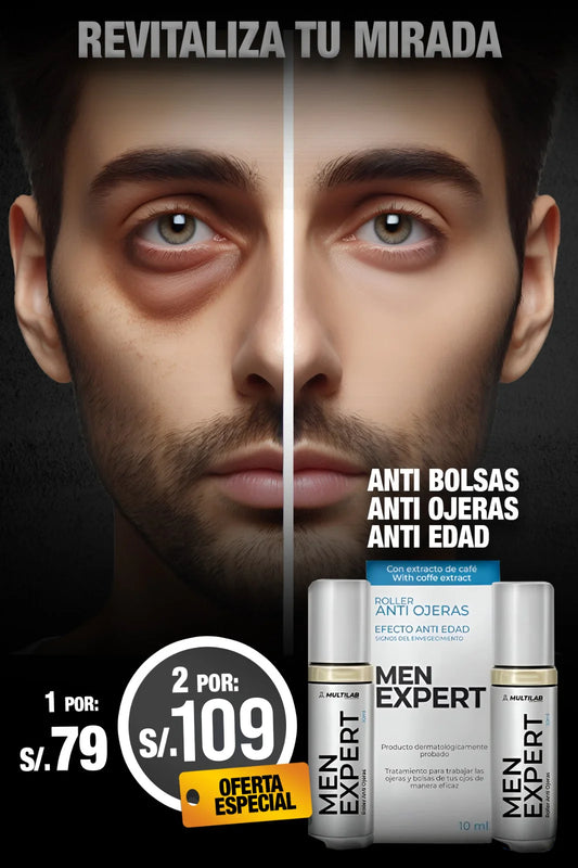 Men Expert - Roller Para Ojeras