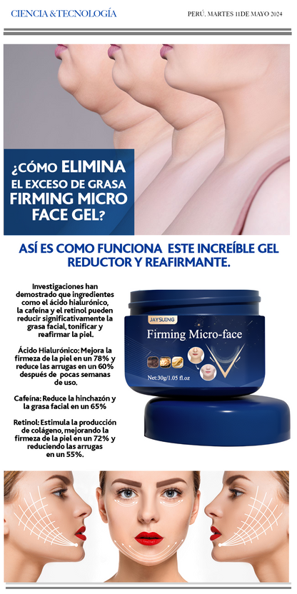 FIRMING MICRO-FACE GEL™ - ELIMINA LA PAPADA