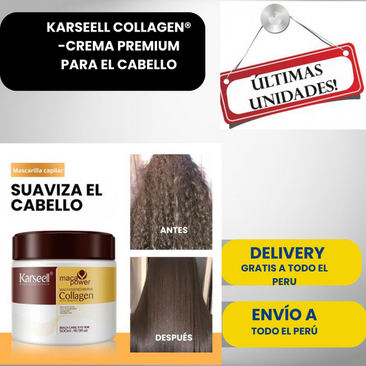 KARSEELL COLLAGEN® --CREMA PREMIUM PARA EL CABELLO