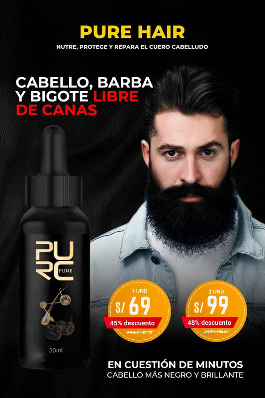 PURE HAIR - SERUM PARA CANAS